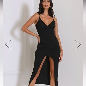 Szn Style Midi Dress Black